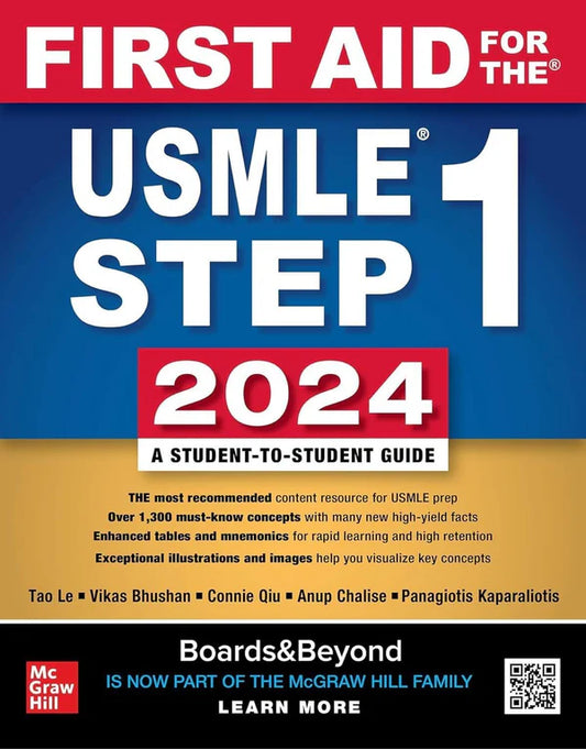 Navigating the USMLE Step 1: A Guide to Success with First Aid 2024