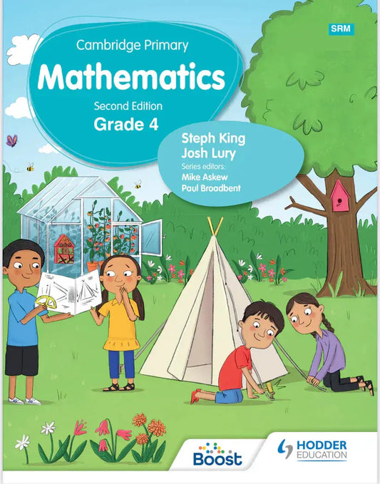 Cambridge Primary Mathematics Learner’s Book Grade 4 – 2nd Edition (SRM Hodder): A Must-Have Math Resource for Young Learners Javed Books