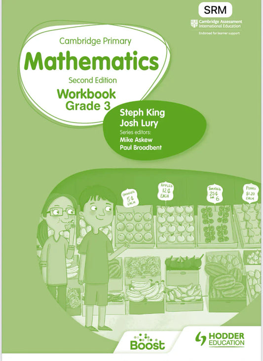 Cambridge Primary Mathematics Workbook Grade 3 - 2nd Edition (SRM Hodder): A Key Resource for Young Learners