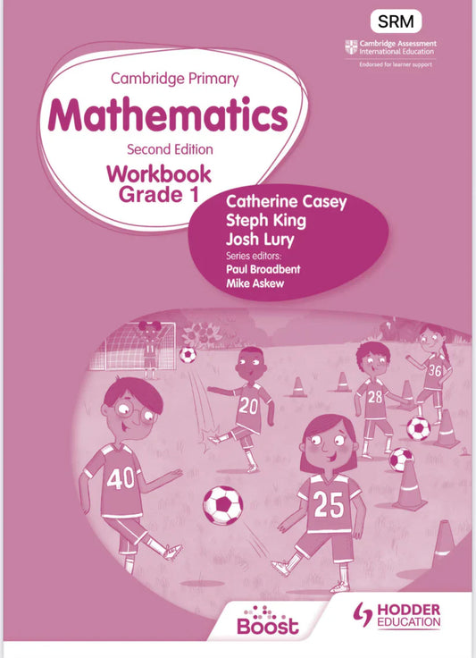 Cambridge Primary Mathematics Workbook Grade 1 - 2nd Edition (SRM Hodder): The Perfect Start to Your Child’s Math Journey
