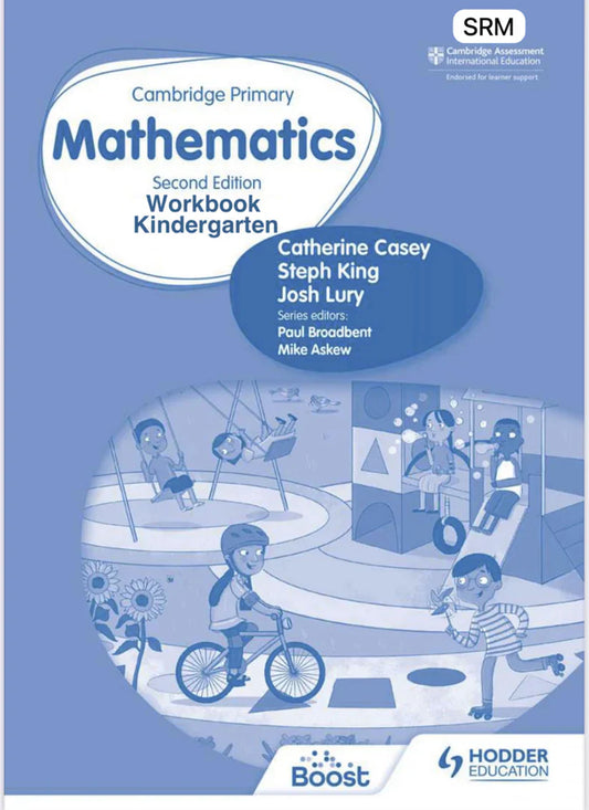 Cambridge Primary Mathematics Workbook Kindergarten - 2nd Edition (SRM Hodder): The Perfect Start to Your Child’s Math Learning