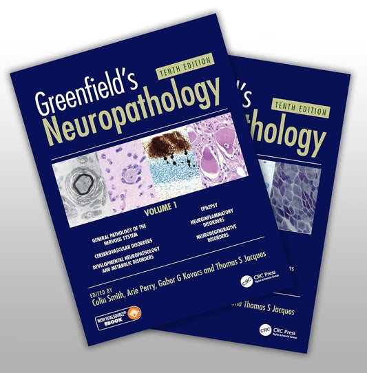 Greenfield's Neuropathology 10th Edition 2024 Premium Multicolor Mate Print Javed Books