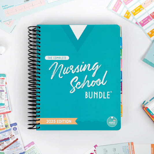 The Complete Nursing School Bundle 2025 Original Book