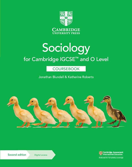 Cambridge IGCSE™ and O Level Sociology Coursebook 2nd Edition Original with Digital Access