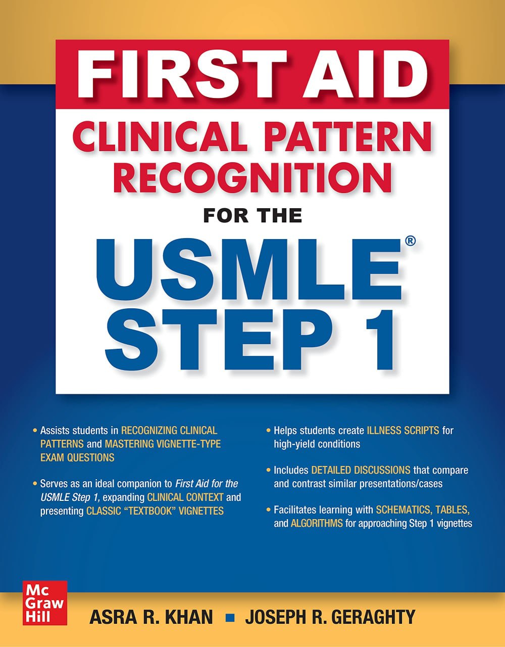 First Aid Clinical Pattern Recognition for the USMLE Step 1 Javed Books