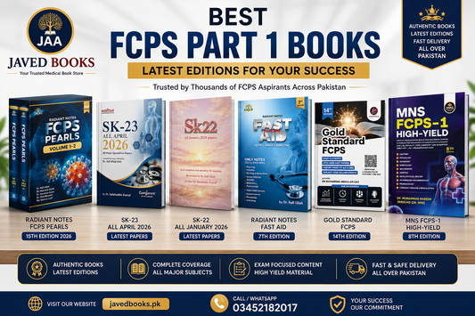 Best FCPS Part 1 Books in Pakistan 2026 – Complete Preparation Guide Javed Books
