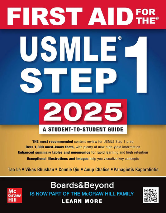 First Aid for the USMLE Step 1 2025 – Now Available in Pakistan at Javed Books