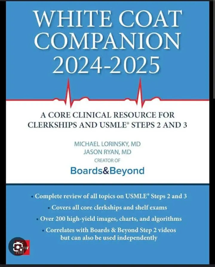 White Coat Companion 2024-2025: Your Ultimate Guide to Medical Success Javed Books