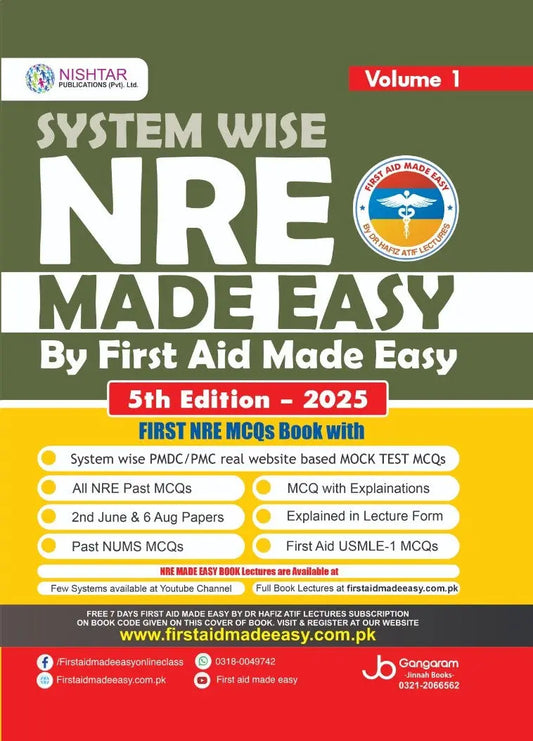 System-Wise NRE Made Easy (5th Edition, 2025): The Ultimate Resource for Medical Exam Preparation Javed Books