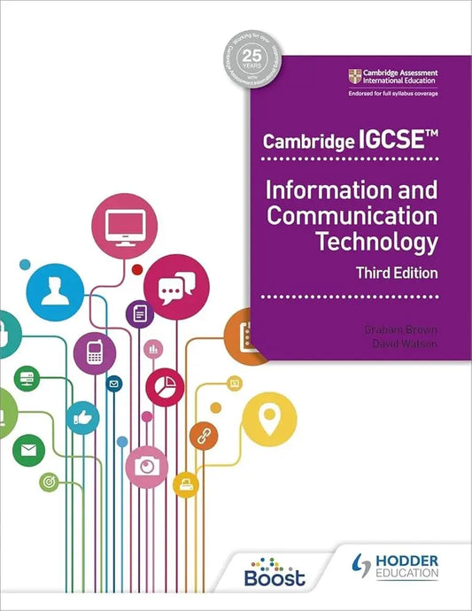 Elevate Your ICT Skills with Hodder Cambridge IGCSE Information and Communication Technology (ICT) 3rd Edition Javed Books