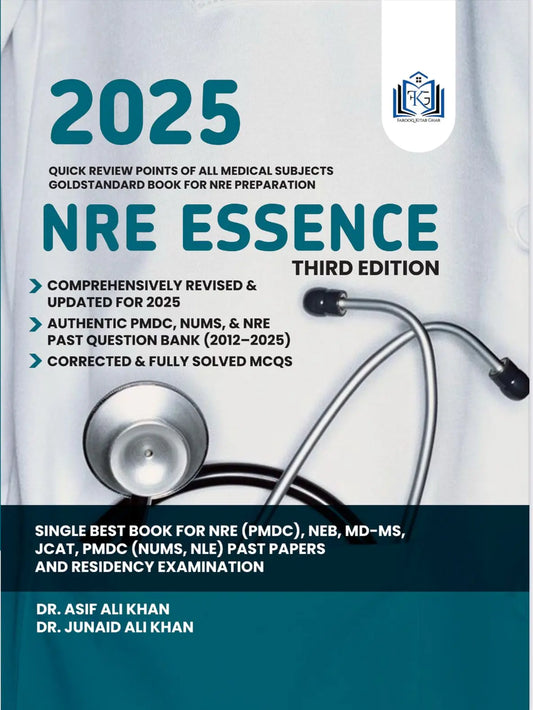 NRE ESSENCE 2025 (Gold Standard Book For NRE Preparation) 3rd Edition Javed Books