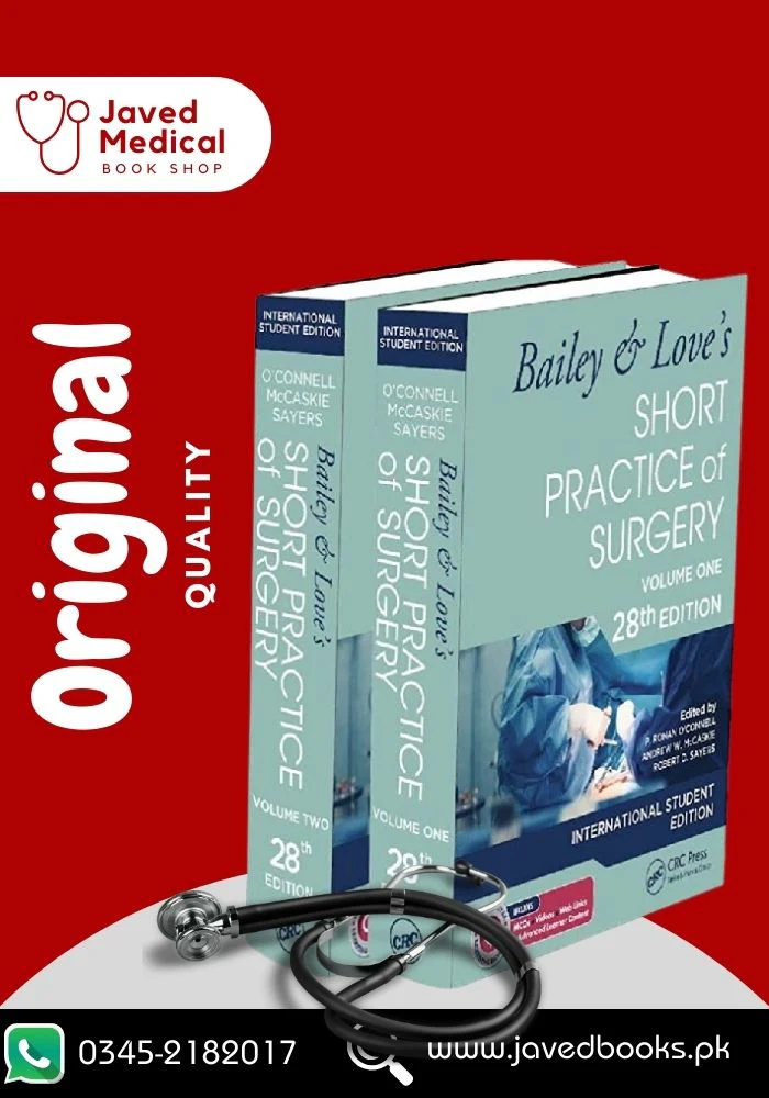 Unveiling Excellence: Bailey and Love's Short Practice of Surgery 28th Edition by JavedBooks.pk