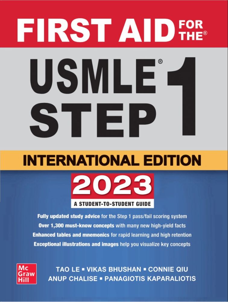 Unlock Your USMLE Step 1 Success with "First Aid for the USMLE Step 1 2023"
