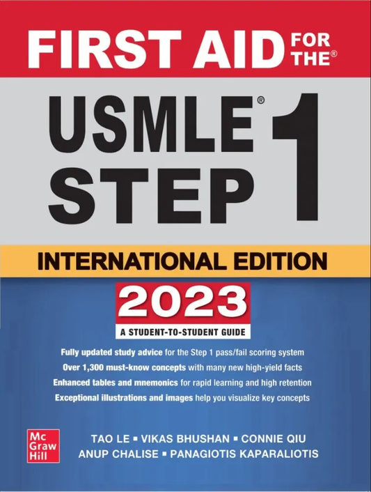 Unlock Your USMLE Step 1 Success with "First Aid for the USMLE Step 1 2023" Javed Books