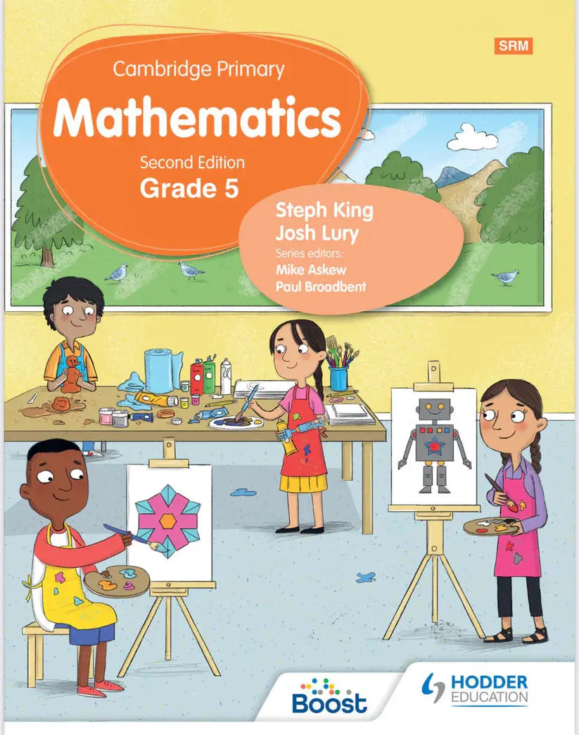 Cambridge Primary Mathematics Learner’s Book Grade 5 - 2nd Edition (SRM Hodder): A Comprehensive Resource for Advanced Learning Javed Books