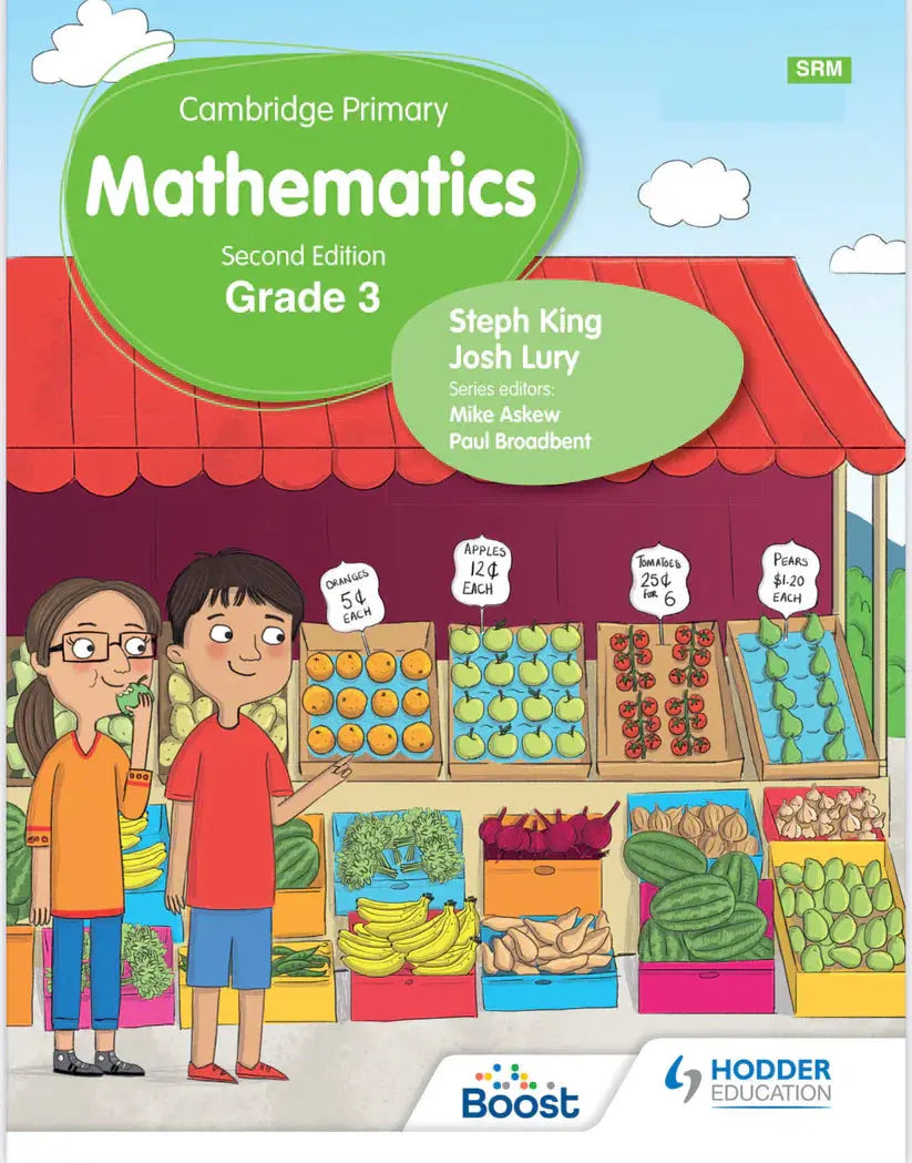 Title: Cambridge Primary Mathematics Learner's Grade 3 - 2nd Edition: A Comprehensive Guide for Young Learners Javed Books
