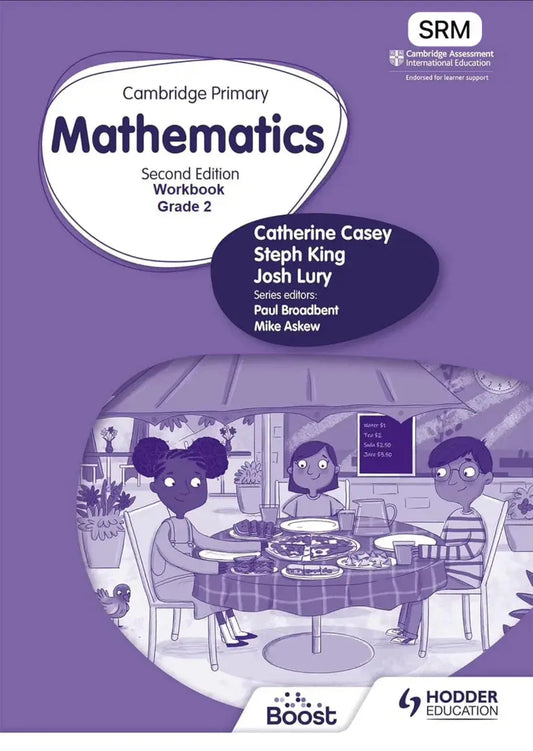 Cambridge Primary Mathematics Workbook Grade 2 - 2nd Edition (SRM Hodder): A Fun and Effective Way to Master Math Javed Books
