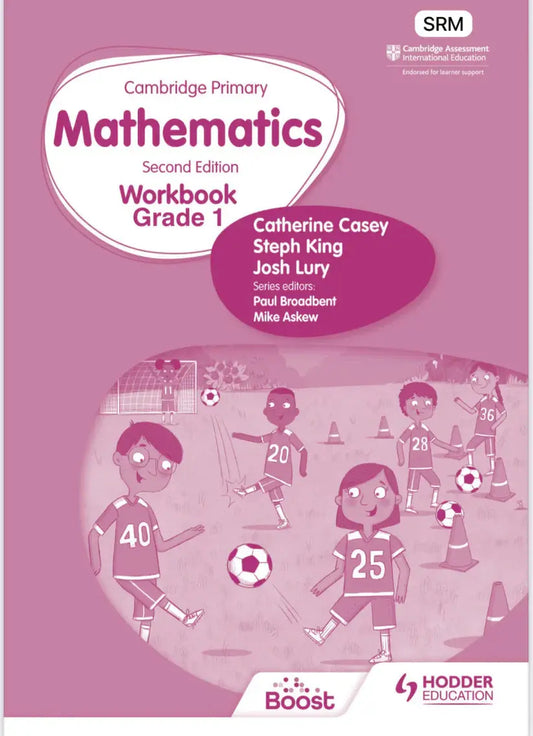 Cambridge Primary Mathematics Workbook Grade 1 - 2nd Edition (SRM Hodder): The Perfect Start to Your Child’s Math Journey Javed Books