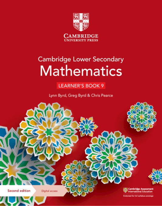 Cambridge Lower Secondary Mathematics Learner's Book 9 2nd Edition