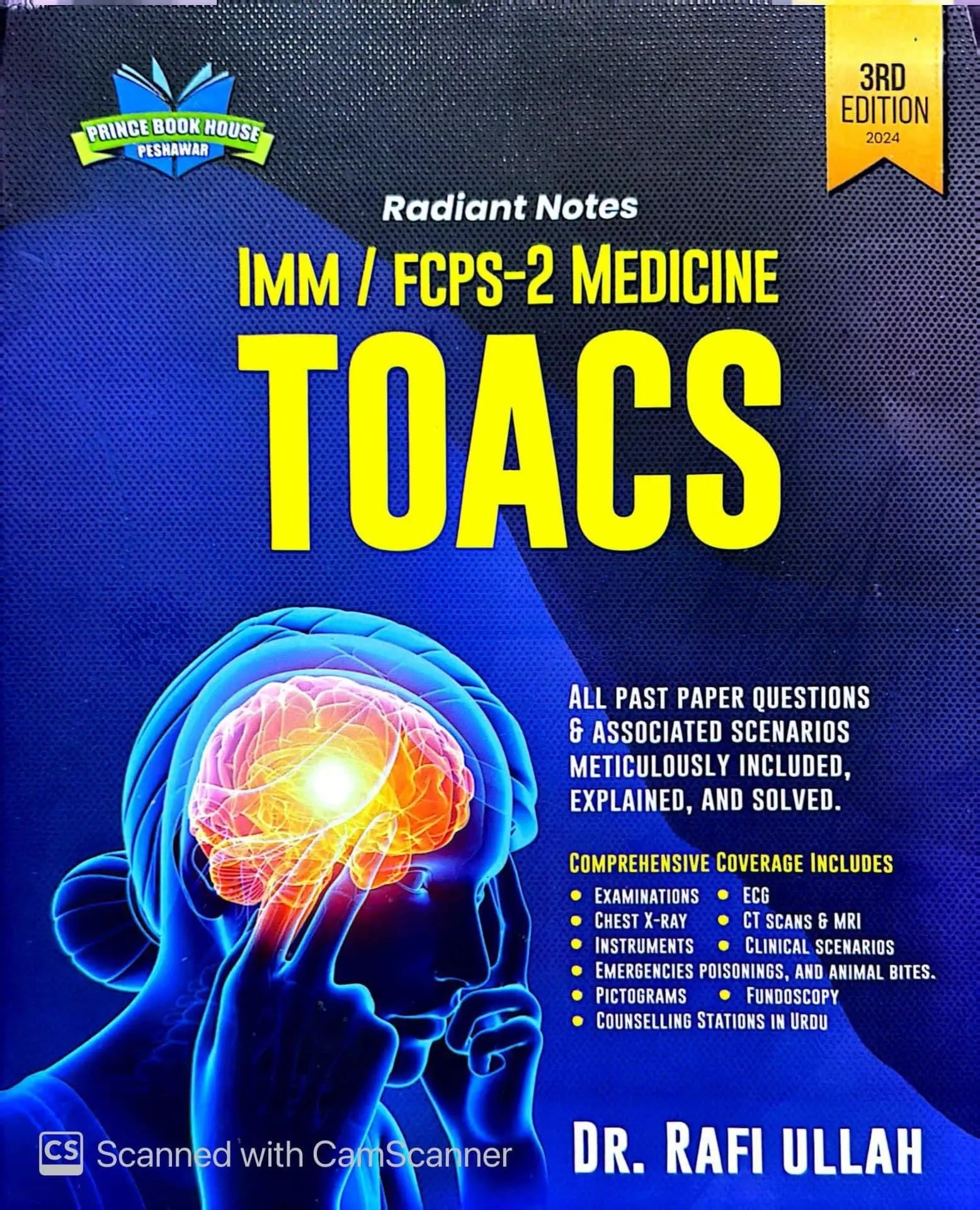 Radiant Notes IMM/FCPS-2 Medicine TOACS 3rd Edition – Javed Books