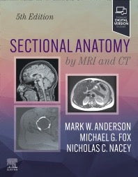 Sectional Anatomy by MRI and CT 5th Edition 2024 Premium Multicolor Mate Print