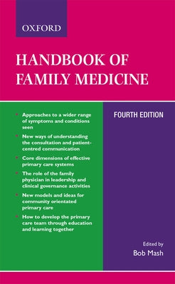 Oxford Handbook of Family Medicine 4th Edition Premium Black & white Print