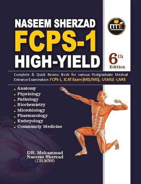 Naseem Sherzad FCPS-1 HighYield 6th Edition 2024