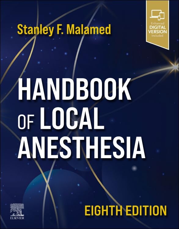 Handbook of Local Anesthesia 8th Edition 2026 Premium Multicolor Matte Print Javed Books