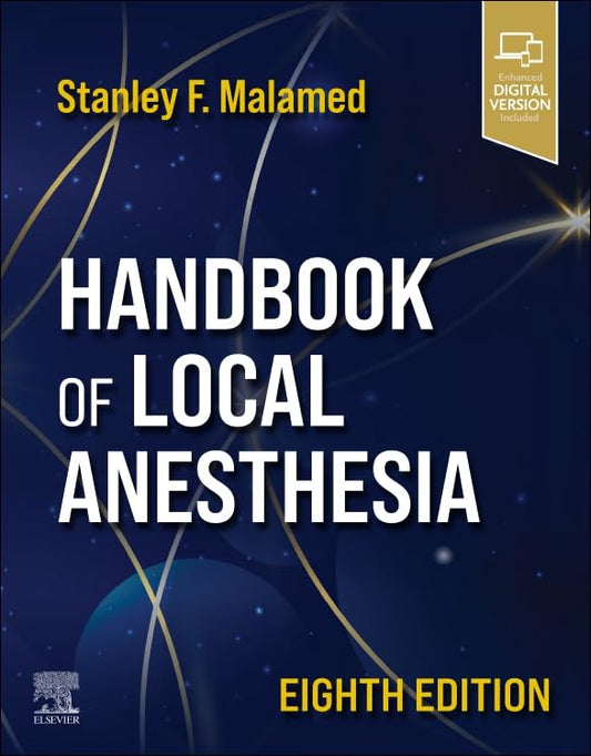 Handbook of Local Anesthesia 8th Edition 2026 Premium Multicolor Matte Print Javed Books