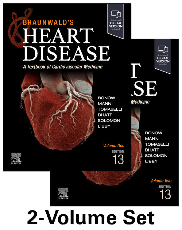 Braunwald’s Heart Disease: A Textbook of Cardiovascular Medicine 13th Edition Premium Multicolor Mate Print Javed Books