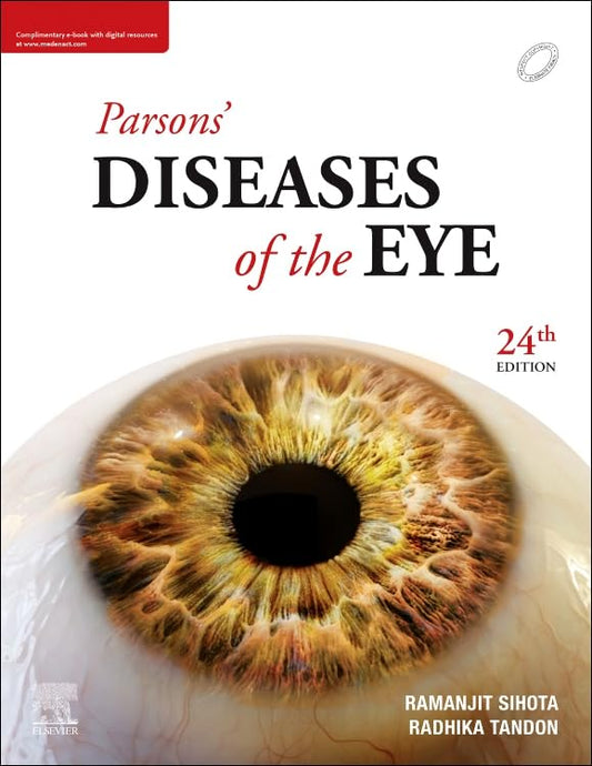 Parson's Diseases of the Eye 24th Edition 2024 Premium Multicolor Mate Print