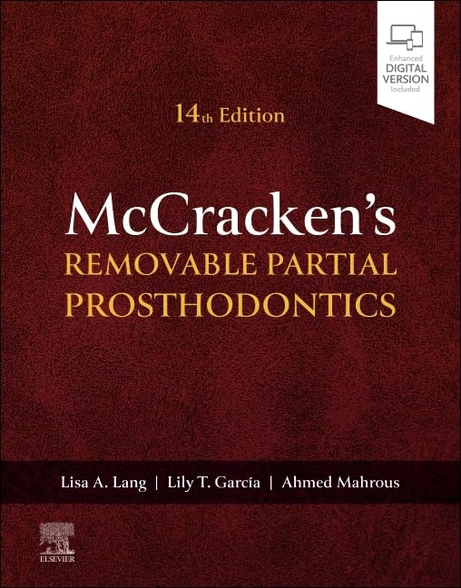 McCracken's Removable Partial Prosthodontics 14th Edition 2026 Premium Multicolour Mate Print