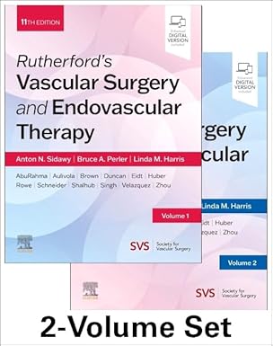 Rutherford's Vascular Surgery and Endovascular Therapy, 2-Volume Set Eleventh Edition 2026 Premium Multicolor Matte Print Javed Books