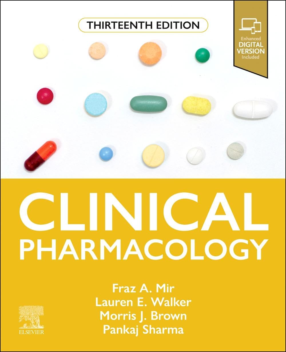 Clinical Pharmacology Thirteenth Edition 2026 Premium Multicolor Matte Print Javed Books