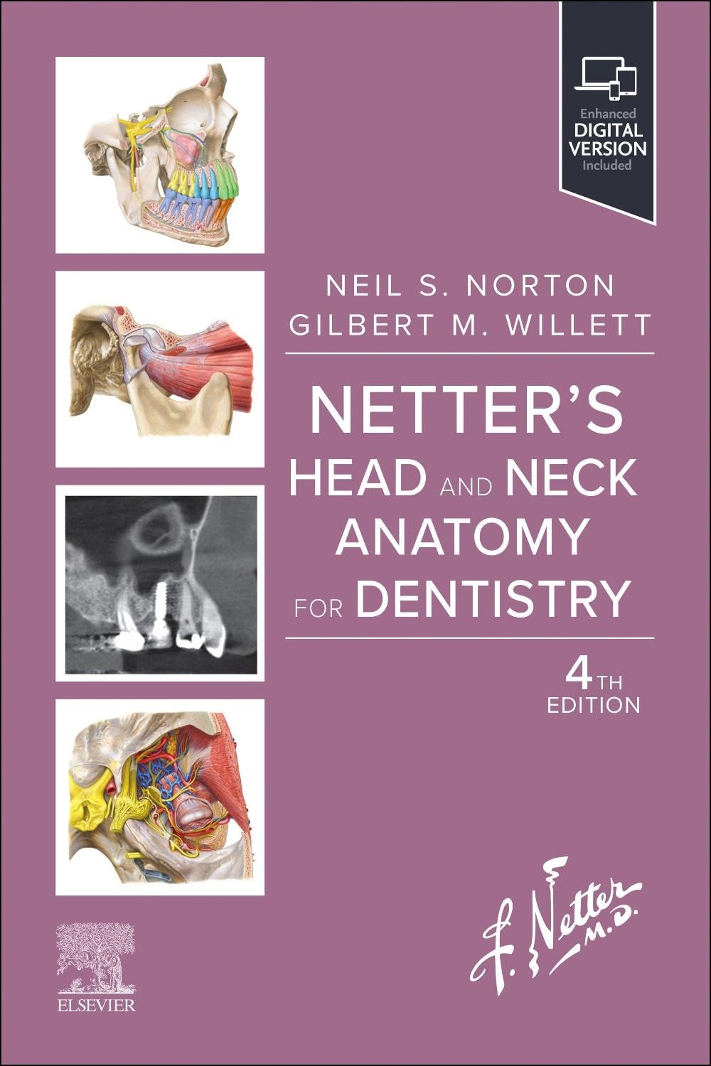 Netter's Head and Neck Anatomy for Dentistry Fourth Edition 2025 Javed Books