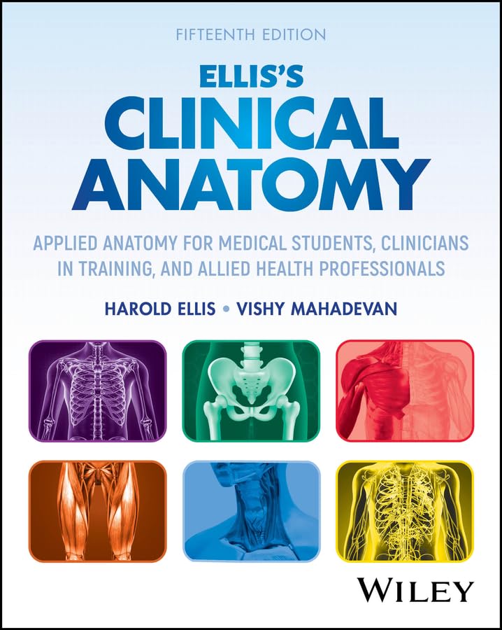 Ellis's Clinical Anatomy 15th Edition Premium Multicolor Matte Print Javed Books