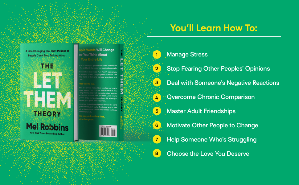 The Let Them Theory: A Life-Changing Tool That Millions of People Can't Stop Talking about - Mel Robbins Javed Books