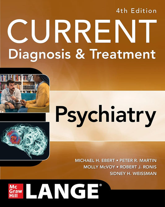 CURRENT Diagnosis & Treatment: Psychiatry, 4th Edition 2025 Premium Multicolour Mate Print