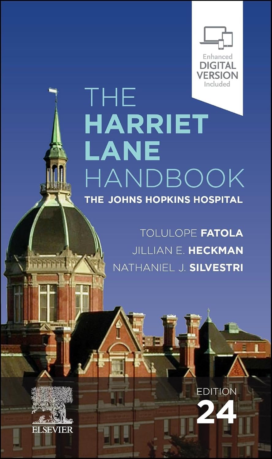 The Harriet Lane Handbook The Johns Hopkins Hospital 2026 Twenty Fourth Edition Premium Multicolor Matte Print Javed Books