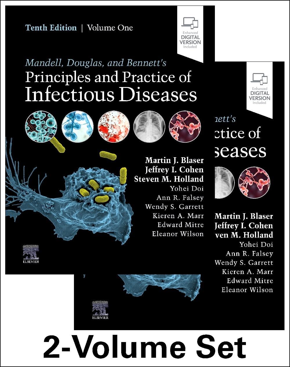 Mandell, Douglas, and Bennett's Principles and Practice of Infectious Diseases: 2-Volume Set 10th Edition 2026 Javed Books