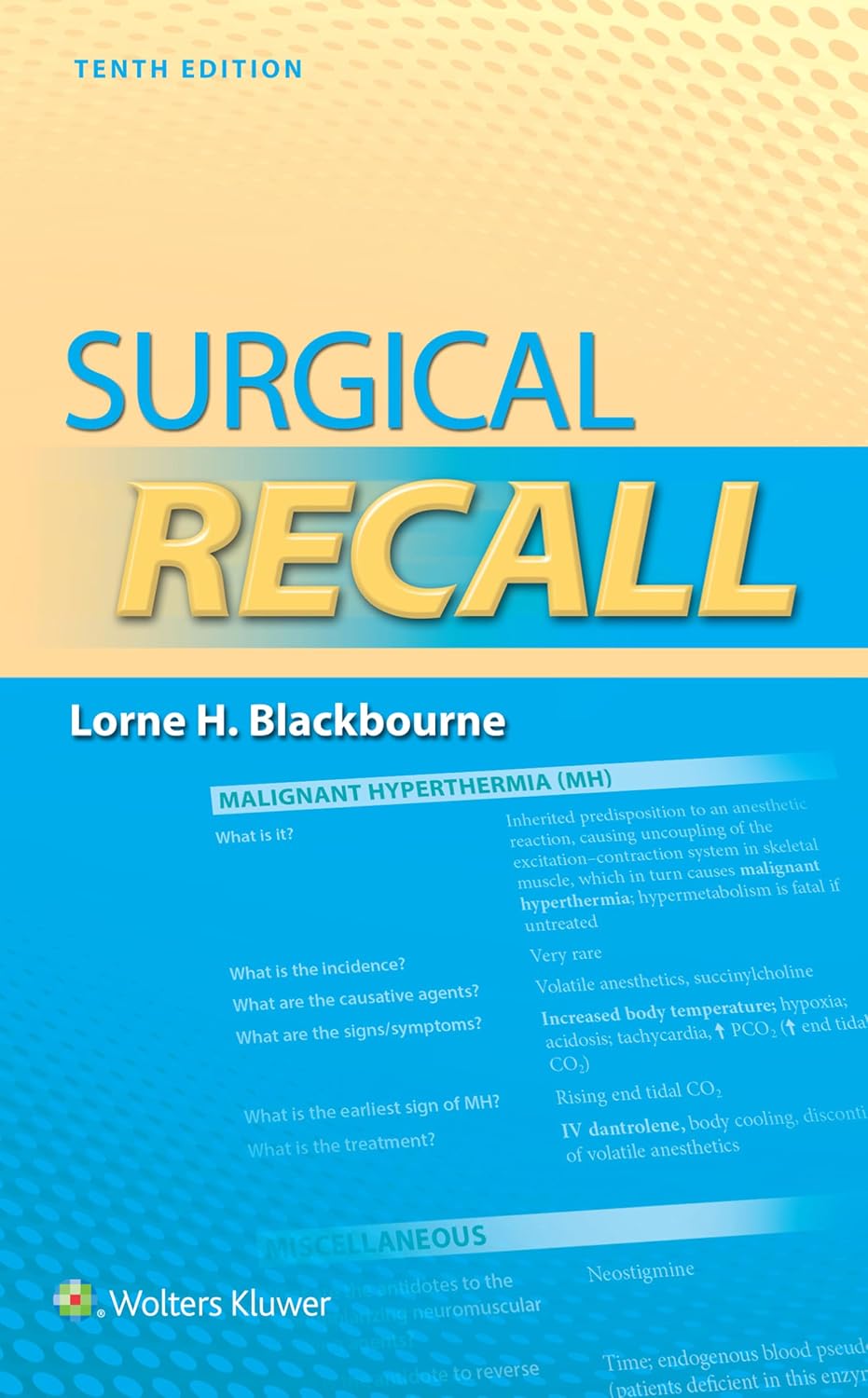 Surgical Recall 10th Edition Premium Multicolor Matte Print Javed Books