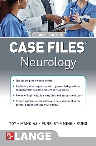 Case Files Neurology 4th Edition 2023