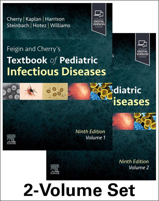 Feigin and Cherry's Textbook of Pediatric Infectious Diseases: 4-Volume Set 9th Edition Premium Multicolour Mate Print