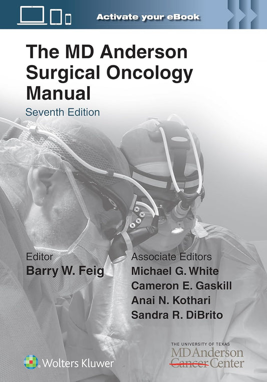The MD Anderson Surgical Oncology Manual 7th Edition Premium Multicolour Mate Print