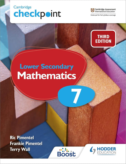 Cambridge Checkpoint Lower Secondary Mathematics Student's Book 7 3rd Edition : Hodder Education Group