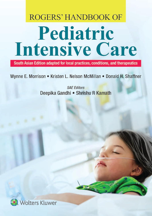 Rogers Handbook of Pediatric Intensive Care, South Asian ed Premium Multicolour Mate Print