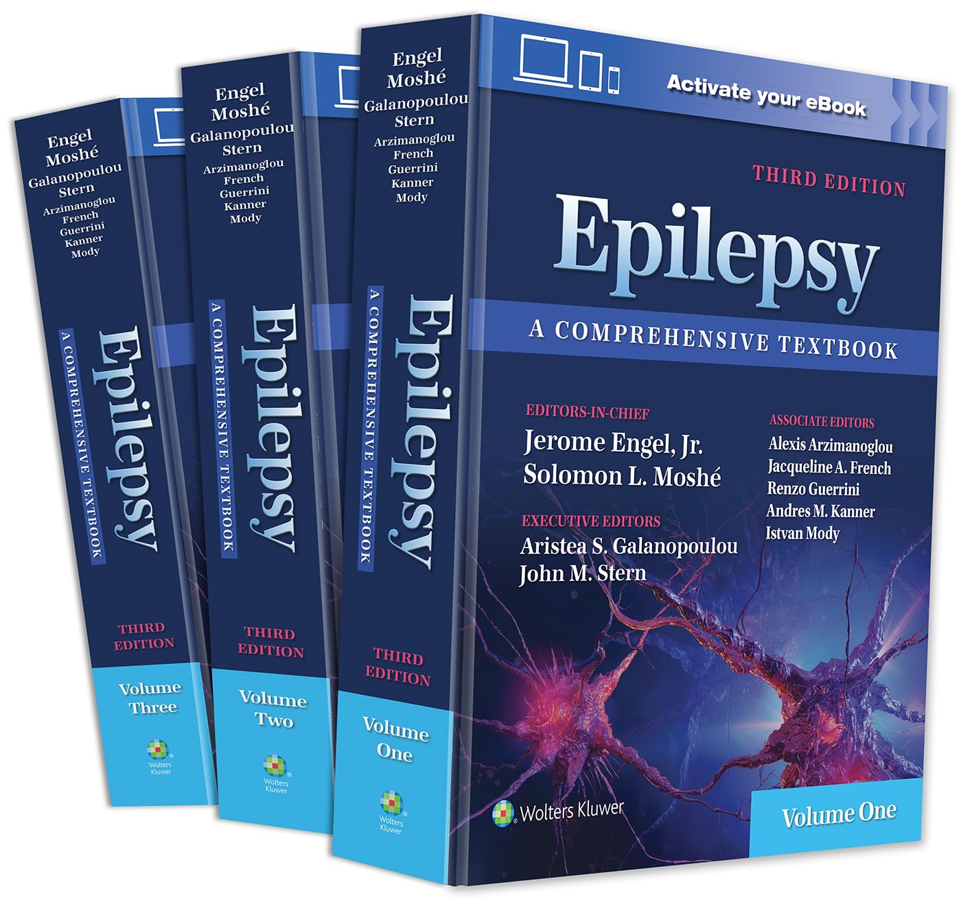 Epilepsy: A Comprehensive Textbook 3rd Edition 2026 Premium Multicolor Matte Print Javed Books