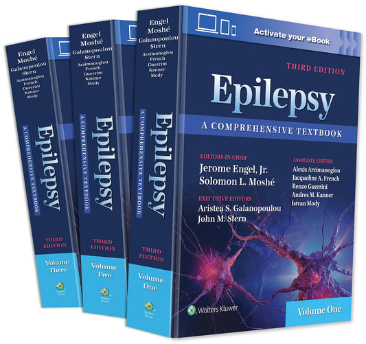 Epilepsy: A Comprehensive Textbook 3rd Edition 2026 Premium Multicolor Matte Print Javed Books