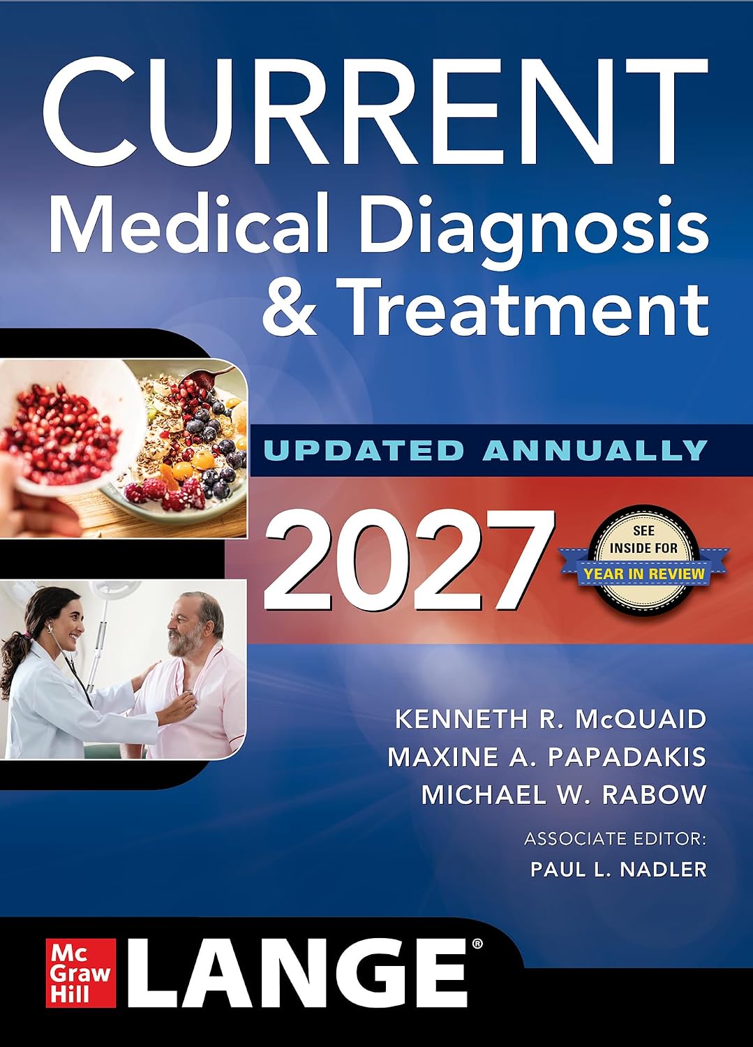 CURRENT Medical Diagnosis & Treatment 2027 CMDT 66th Edition
