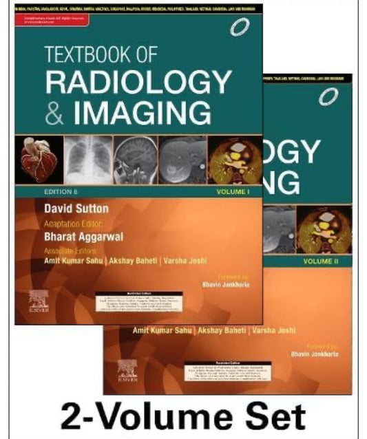 Sutton Textbook of Radiology & Imaging 8th Edition 2024 (Premium Original Color Print Quality Book video is posted on website)